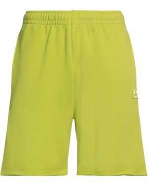 Amaranto Lime Shorts & Bermuda Shorts Cotton - Yellow