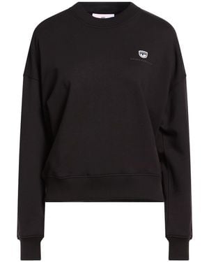 Chiara Ferragni Sweatshirts - Black