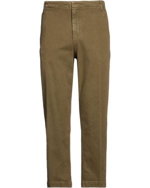 Dondup Military Pants Cotton, Elastane - Green