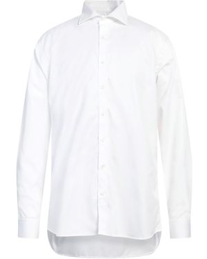 Oscar Jacobson Shirt Cotton - White