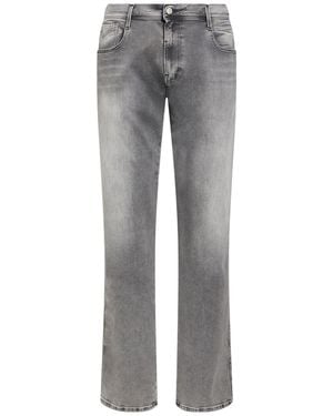 Replay Jeans Cotton, Elastomultiester, Elastane - Gray