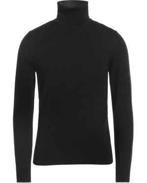 Alpha Studio Rollkragenpullover - Schwarz