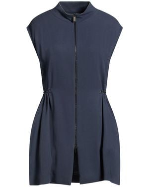 Fabiana Filippi Vest Viscose, Lyocell - Blue