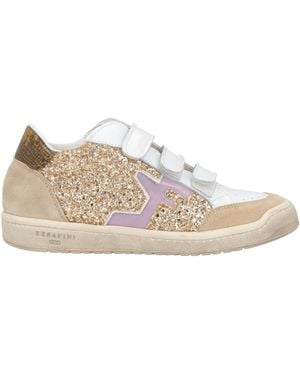 Serafini Trainers Leather, Textile Fibres - Natural
