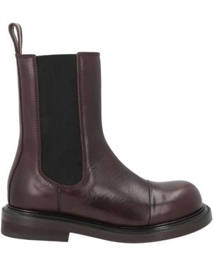 Moschino Ankle Boots Cowhide - Brown