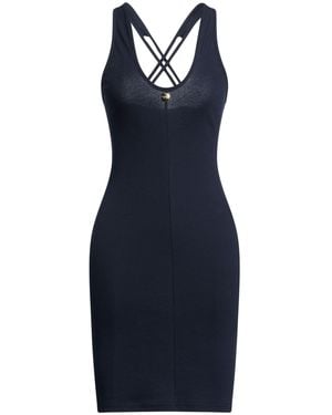 Mangano Vestito Corto - Blu