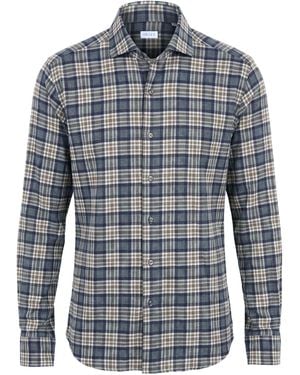 Orian Shirt Cotton, Elastane - Blue