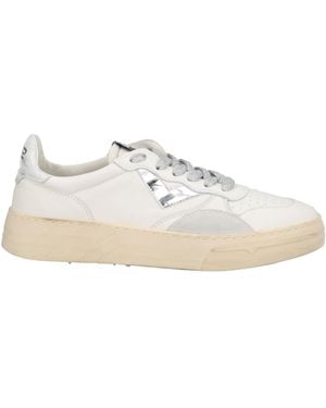 4b12 Trainers Leather - White