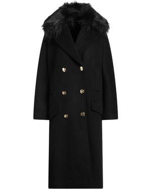 Elisabetta Franchi Coat - Black