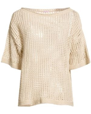 Rossopuro Ivory Sweater Cotton - Natural