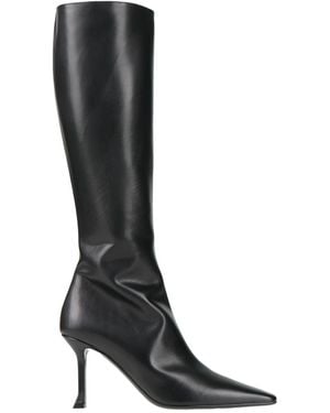 Ferragamo Boot Calfskin - Black