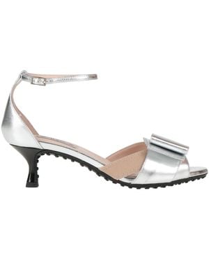 Alessandro Dell'acqua Sandals Soft Leather - Metallic