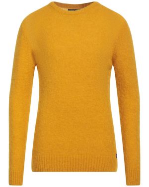 40weft Jumper Acrylic, Polyamide, Mohair Wool, Wool, Elastane - Yellow