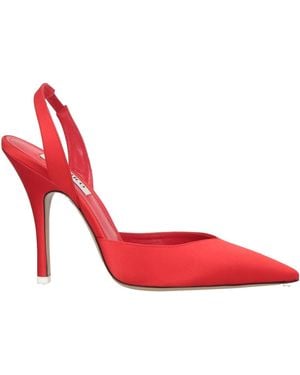 The Attico Pumps Textile Fibers - Red