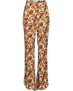 Les Coyotes De Paris Pants Viscose - Metallic