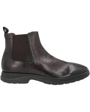 Sturlini Dark Ankle Boots Leather - Brown