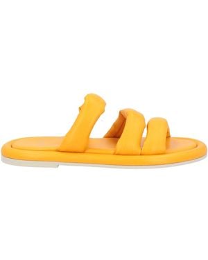 Barracuda Sandals Leather - Yellow