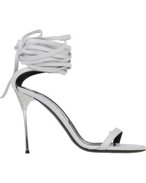 AREA X SERGIO ROSSI Sandals Leather - White