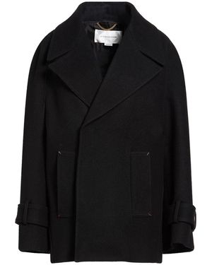 Victoria Beckham Coat Merino Wool, Polyamide - Black