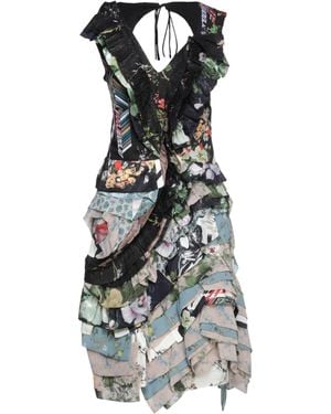 Preen By Thornton Bregazzi Midi Dress - White