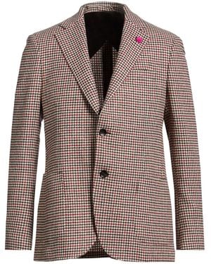 Lardini Garnet Blazer Virgin Wool - Brown