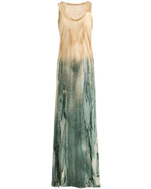 Masnada Vestito Lungo - Verde