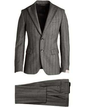 Paoloni Suit Virgin Wool - Gray