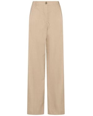 Sportmax Pants Virgin Wool - Natural