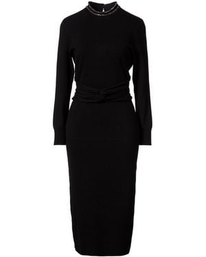 Nenette Midi Dress - Black