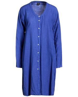 Aspesi Midi Dress Linen - Blue