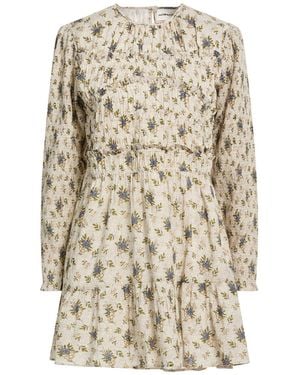 Antik Batik Mini Dresses - Natural