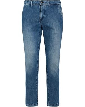 0/zero Construction Jeans Cotton, Elastane - Blue