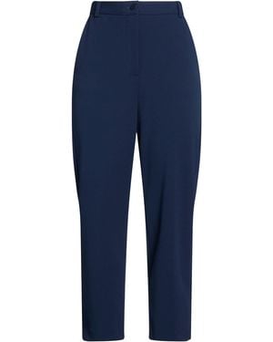 ViCOLO Trousers Polyester, Elastane - Blue