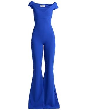 La Petite Robe Di Chiara Boni Bright Jumpsuit Polyamide, Elastane - Blue
