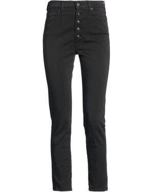 People Pants Cotton, Elastomultiester, Elastane - Black