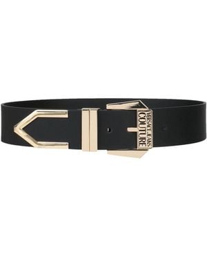 Versace Jeans Couture Belt Calfskin - Black