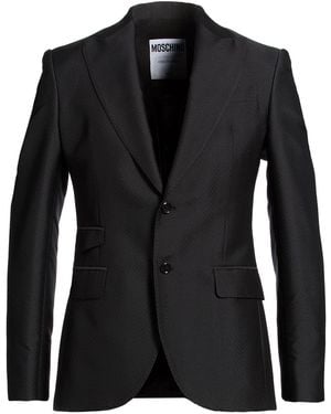 Moschino Blazer Polyester, Wool, Polyamide, Silk - Black