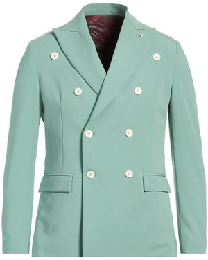 Berna Blazer Polyester, Viscose, Elastane - Green