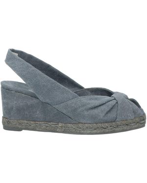 Castañer Sandals Textile Fibers - Blue