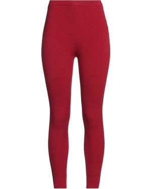 Elisabetta Franchi Leggings - Red