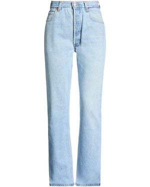 RE/DONE with LEVI'S Jeans Cotton - Blue