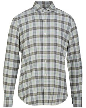 Finamore 1925 Shirt Cotton - Gray