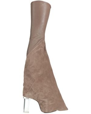Rick Owens Boot Leather - Brown