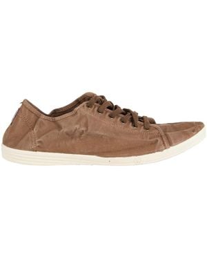 Natural World Dark Sneakers Textile Fibers - Brown