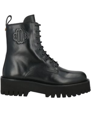 Maje Ankle Boots Leather - Black