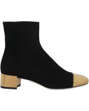 Rene Caovilla Ankle Boots Leather - Black