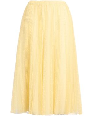 RED Valentino Midi Skirts - Yellow