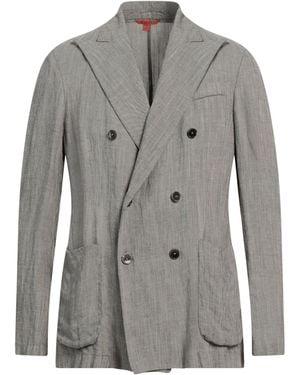 Barena Taupe Blazer Viscose, Linen - Grey