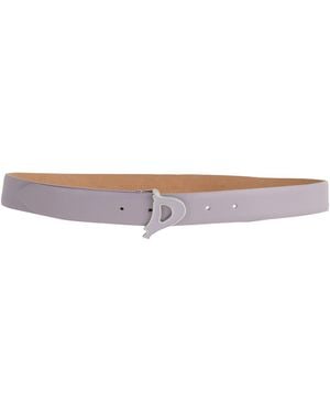 Dondup Belt Leather - White