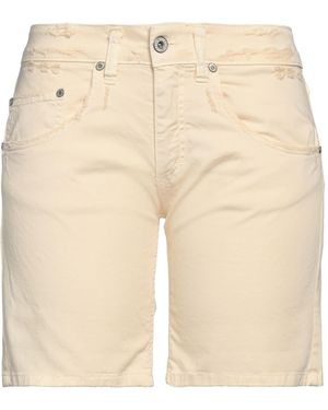 Please Denim Shorts - Natural